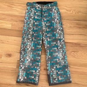 Kamik snowpants kids size 10. Unisex.